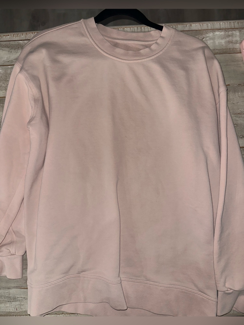 Lululemon Soft Light Pink Crewneck Sweatshirt